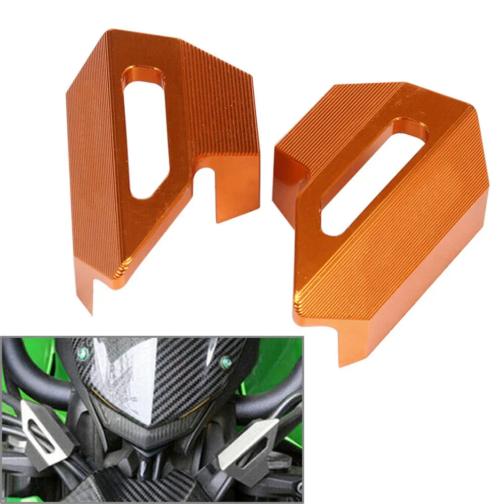 Brake Clutch Line Hose Clamp for Kawasaki Z1000 (2010-2022) - Orange