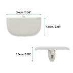 2X Sun Visor Cap Clip No.DS7Z54672A40AF/DS7Z4273AA for Ford Edge (2015–2023)