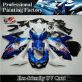 Fairing Kit for Suzuki GSXR1000 (2009–2016) - Blue & White ABS Bodywork