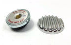 Radiator Cap Polished Finned Replacement Aluminum for Polished Show Use (—)