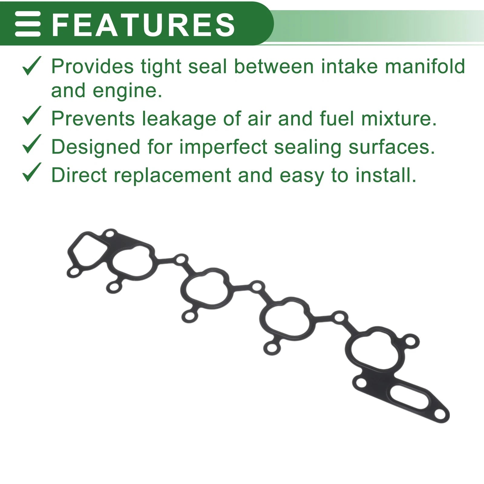 Engine Intake Manifold Gasket for Mitsubishi L300 (1994–1998) MD193224