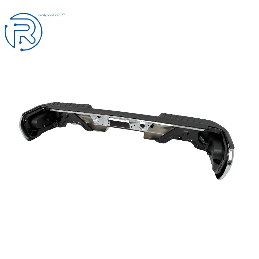 Chrome Rear Bumper Assembly for Chevy Silverado GMC Sierra 1500 (2019-2023)
