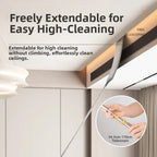 Telescopic Dusting Tool for Tight Spaces (Washable Fabric, Bendable Head)