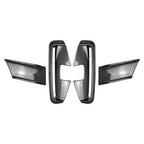 Front Bumper Air Vent Side Spoiler for BMW 4er G22/23 M Sport (2020–2024) Carbon Black