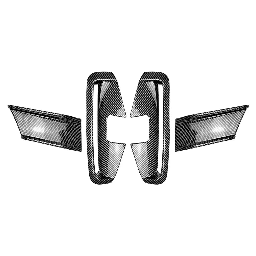 Front Bumper Air Vent Side Spoiler for BMW 4er G22/23 M Sport (2020–2024) Carbon Black