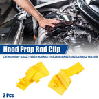2 Pcs Hood Prop Rod Holder Clips for Ford (No. 8A6Z16828A)