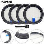 Set of 4 HEPA Filters for Tikom V500 Vacuum Cleaner