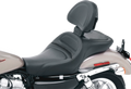 SADDLEMEN Explorer Seat with Backrest for Harley Davidson XL (2004–2020)
