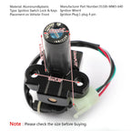 Ignition Switch Lock Keys for Honda CB1300 CB750 F2 (2003–2008) 35100-MW3-640