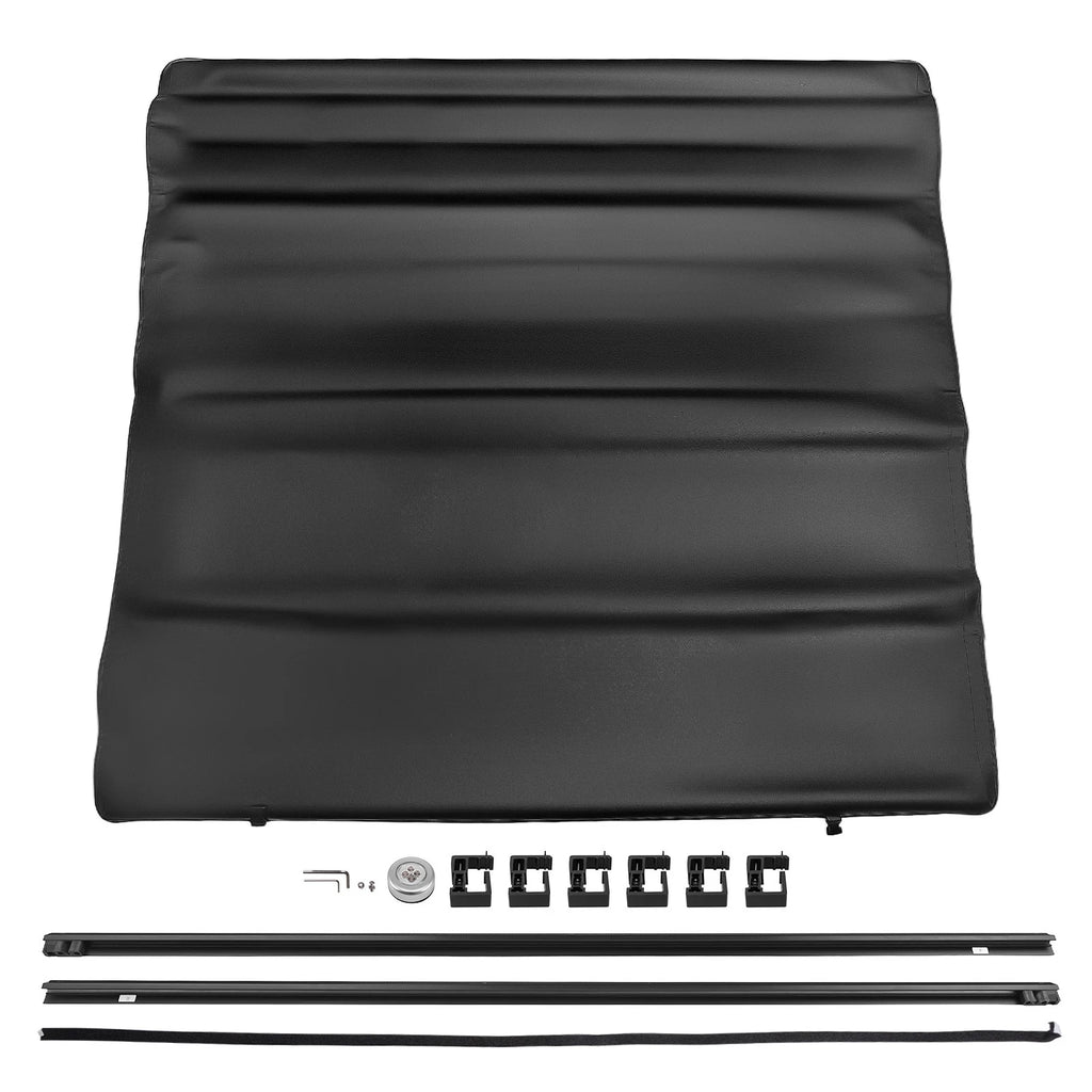 6.9FT Roll-Up Tonneau Cover for GMC Sierra Silverado 2500HD 3500HD (2020–2026)