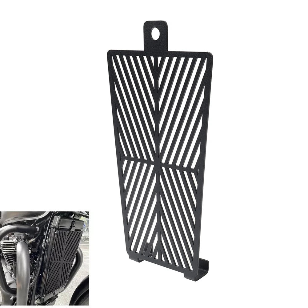 Oil Cooler Radiator Grille Mesh Cover for Harley Softail Low Rider Fat Boy (2018–2024)