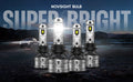 2X NOVSIGHT 9005 + 9006 LED Headlight Bulbs 26000LM for High/Low Beam