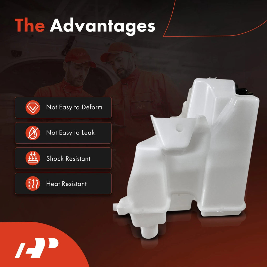 Windshield Washer Reservoir with Pump for Nissan Sentra (2018–2019)