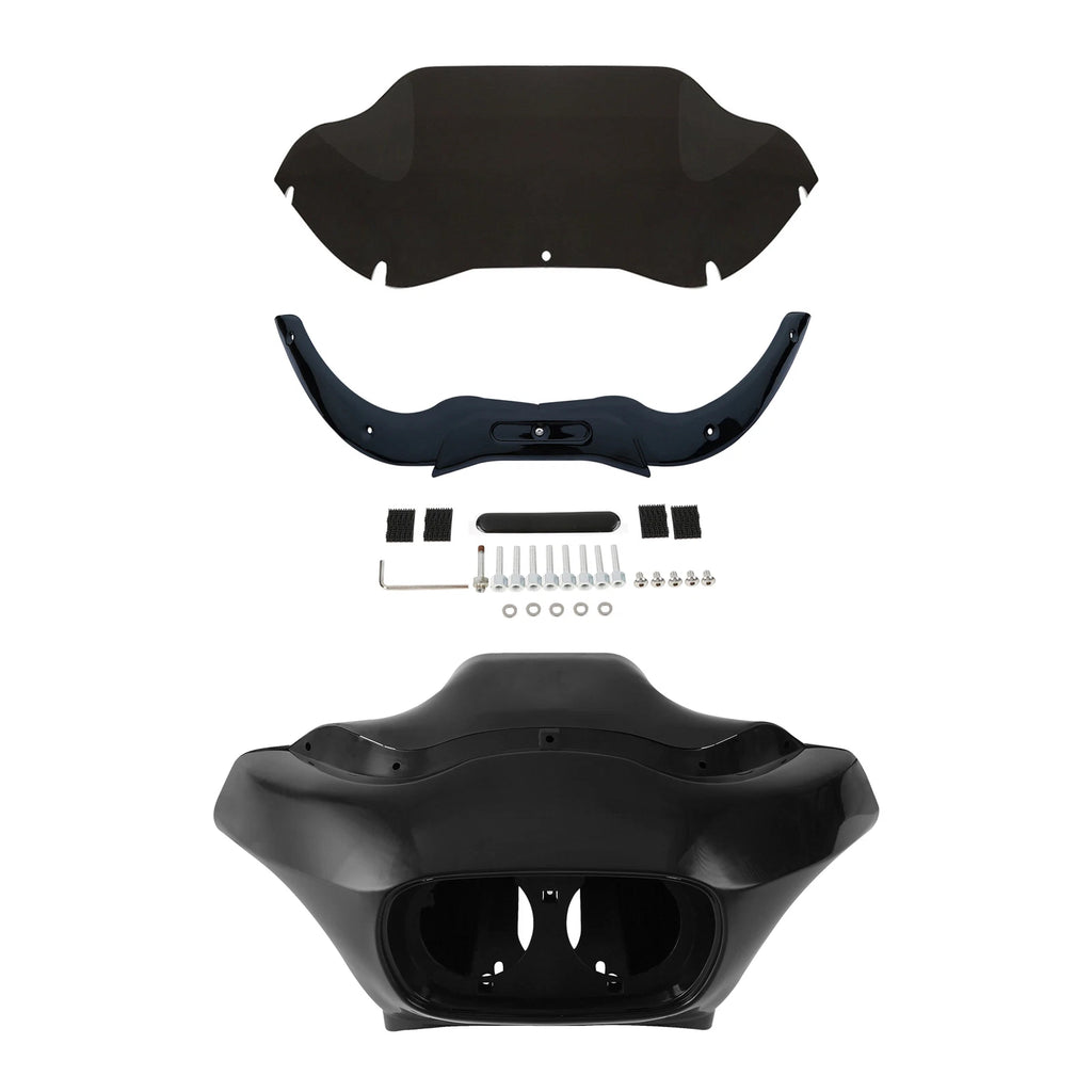 Inner Outer Fairings & Windshield Trims for Harley Road Glide (1998–2013)
