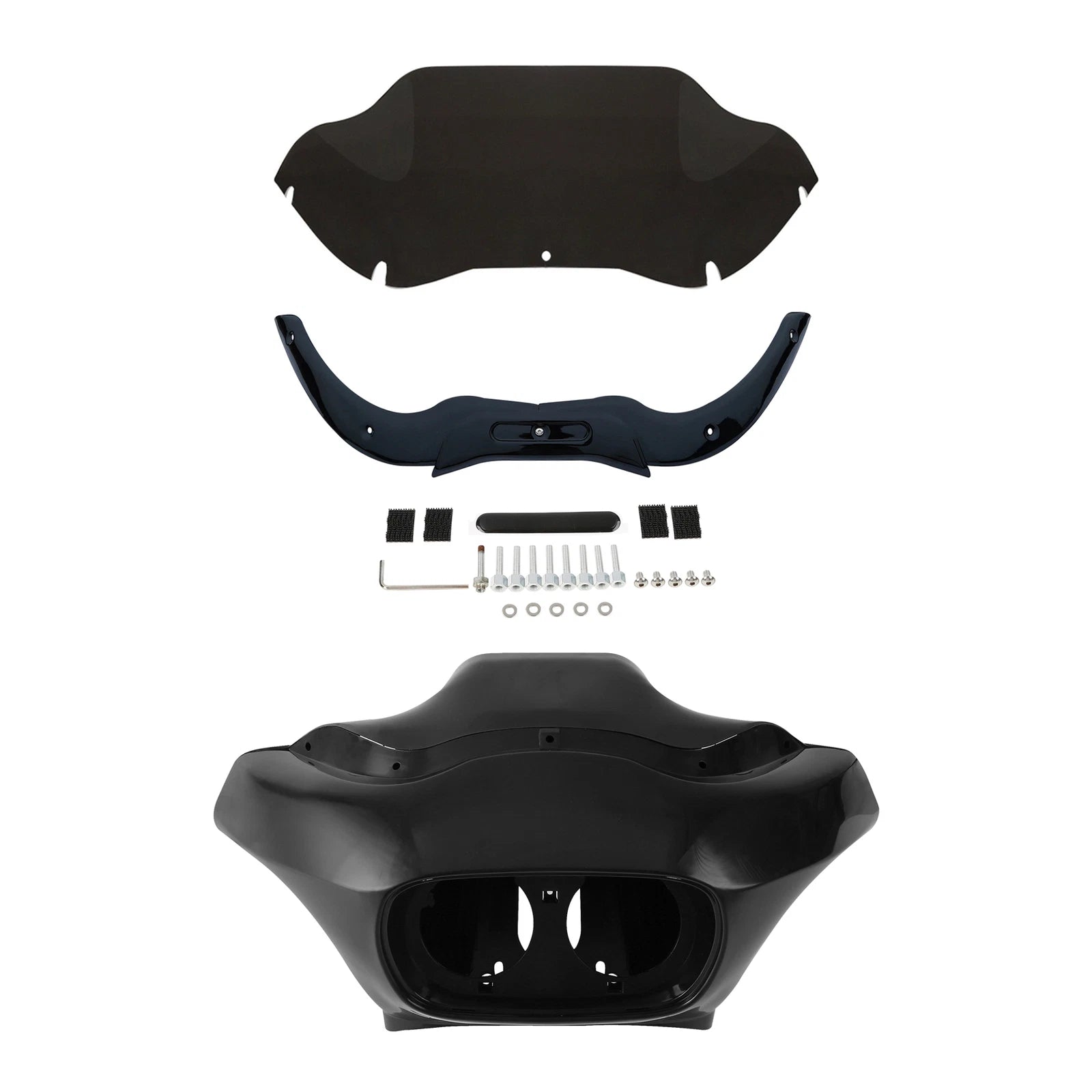 Inner Outer Fairings & Windshield Trims for Harley Road Glide (1998–2013)