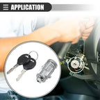 Set of 1 Ignition Switch Lock Cylinder with 2 Keys for Dodge Dakota (NO.5018702AA)