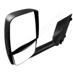 Set of 2 Manual Fold Black Side View Mirrors for Chevy Express Savana