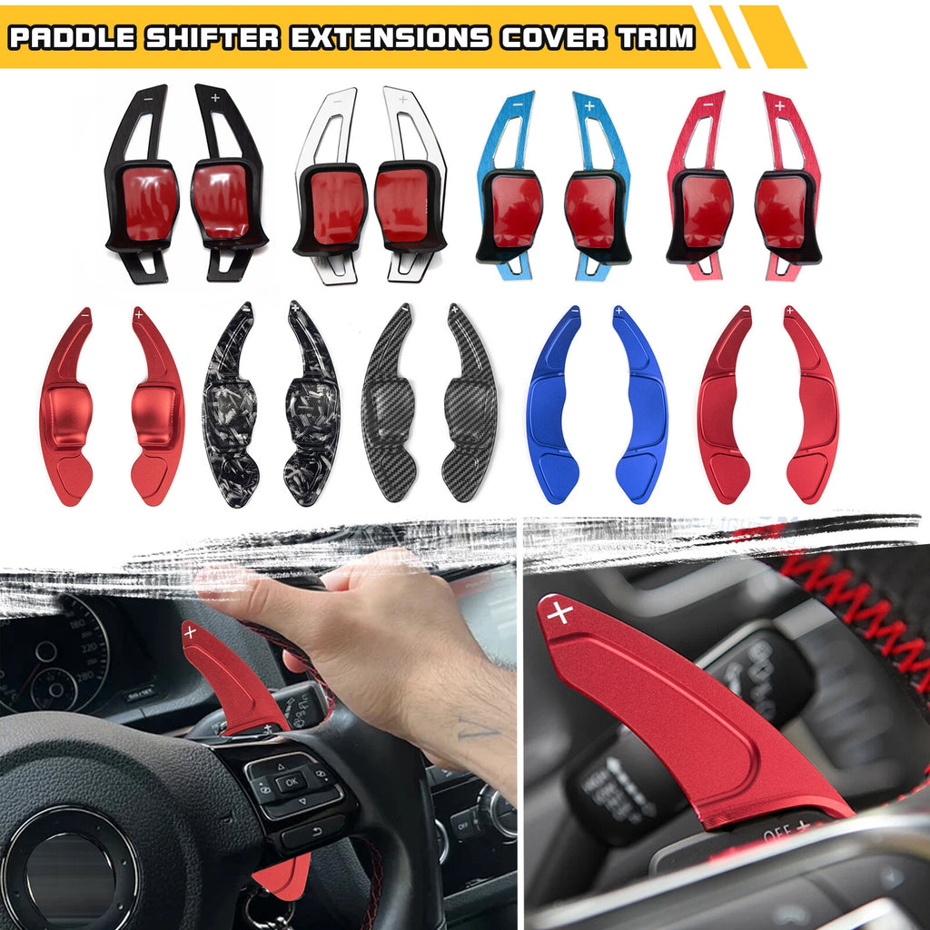 ABS/Aluminum Paddle Shifter Extension Cover for VW Golf MK6 (2009–2014)