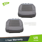 Set of 2 Cloth Front Seat Covers for Jeep Wrangler (2007–2012)