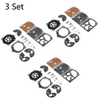 Set of 3 Carburetor Gasket Kit K10-WB for Homelite 650 750