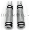 Diamond Chrome Footpegs for Harley FXBB FXBR FXBRS FXLR (2018–2023)
