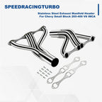 4-1 Stainless Steel Exhaust Header for Chevy Small Block 265-400 V8