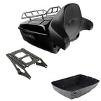 King Trunk Rack Backrest for Harley Road Electra Glide Touring (2014–2026)