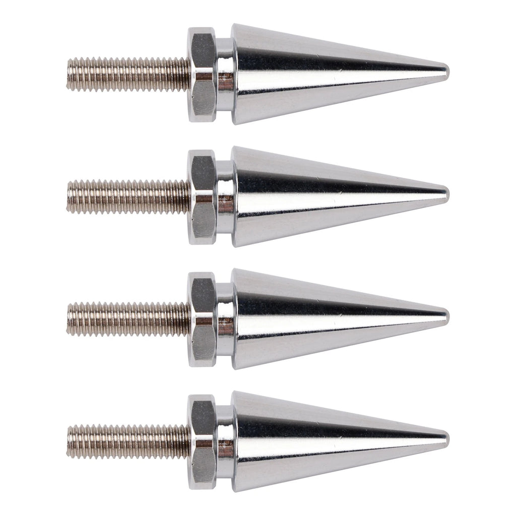 Set of 4 Spike Windshield Fairing Bolts in Silver for Touring Road Glide (2015–2025)