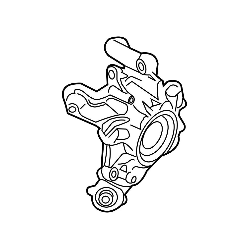 Genuine OEM Rear Left Suspension Knuckle for BMW X4 (2019–2022)