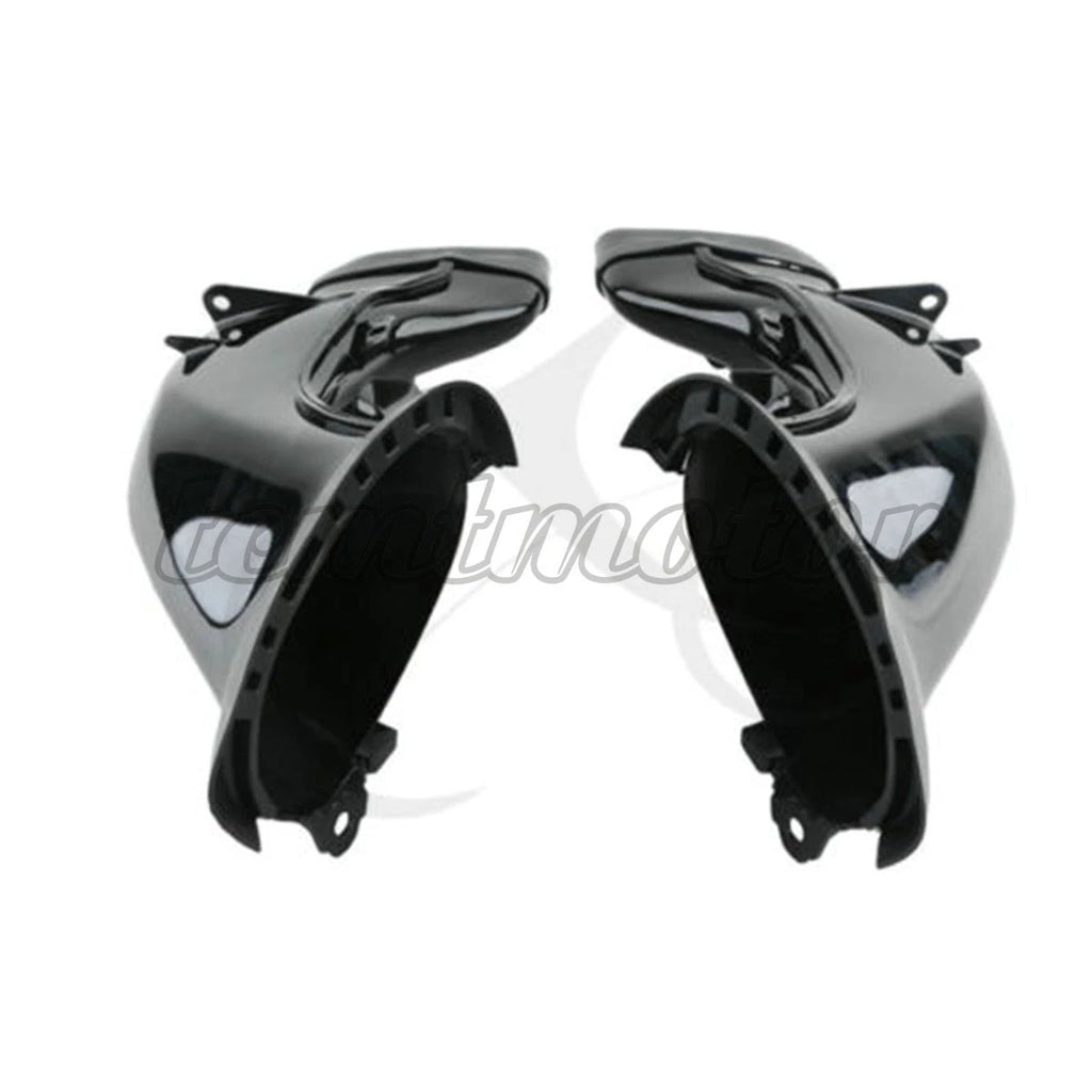 Set of 2 Black Ram Air Intake Tube Duct Pipe for Yamaha YZF R1 (2004–2006)
