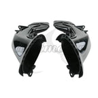 Set of 2 Black Ram Air Intake Tube Duct Pipe for Yamaha YZF R1 (2004–2006)