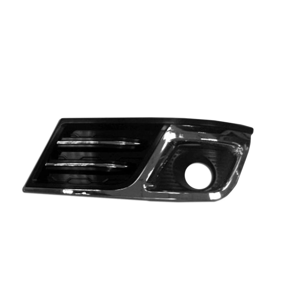 Driver Side Replacement Fog Light Bezel with Fog Hole and Chrome Trim for Honda