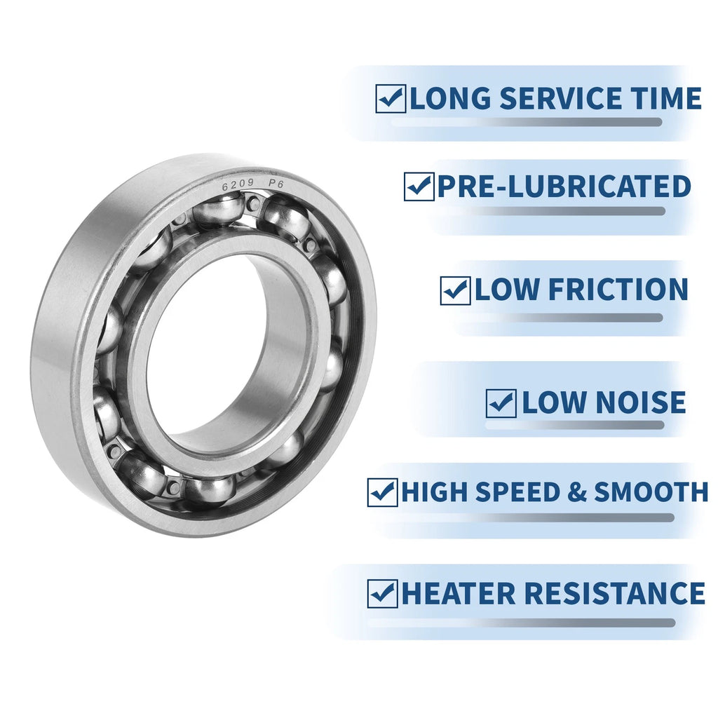 6209 Deep Groove Ball Bearing for Scooter Skateboard Wheel (1 Pc)