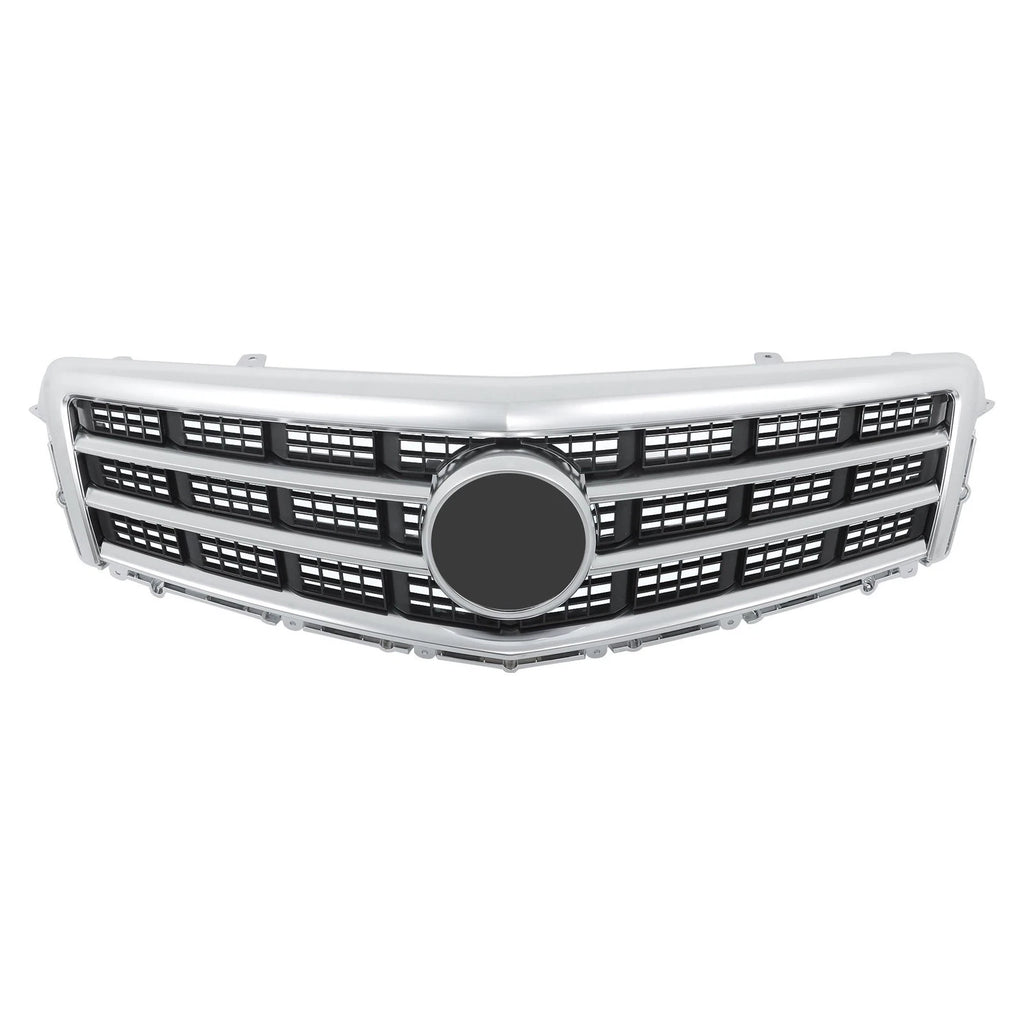 Matte Chrome Front Upper Bumper Grille for Cadillac ATS (2013–2014)