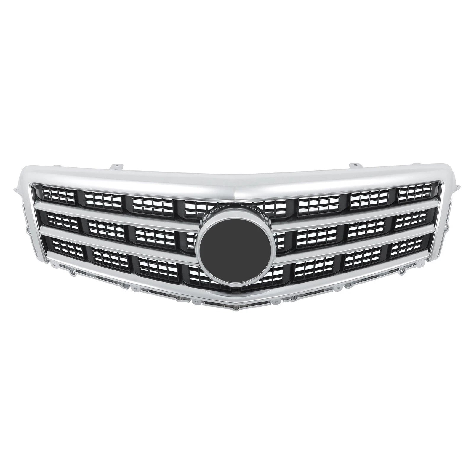 Matte Chrome Front Upper Bumper Grille for Cadillac ATS (2013–2014)