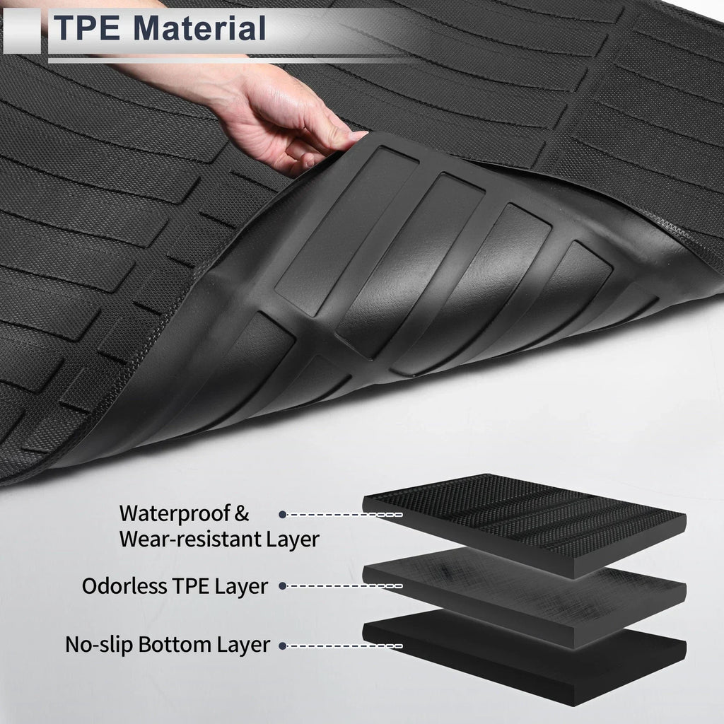 Cargo Liner Rear Trunk Mat for Mercedes Benz C-Class Sedan 2014-2020