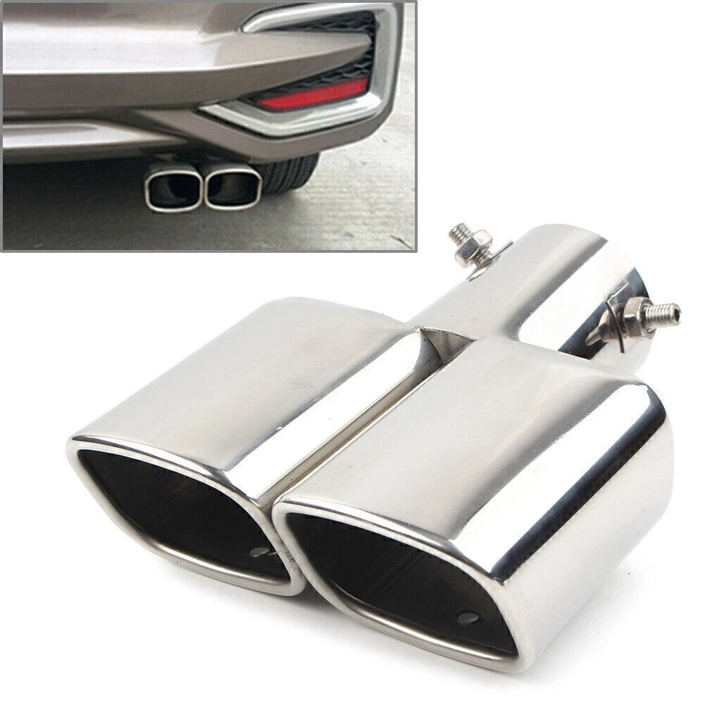 Rear Exhaust Pipe Tail Muffler Tip for - Stainless Steel