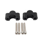 1 x Motorcycle Handlebar Risers Mount Clamp 1 1/8" for Honda Suzuki Kawasaki