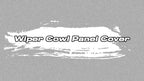 Windshield Wiper Cowl Panel Vent for Dodge Charger Magnum Chrysler 300 (2005–2010)