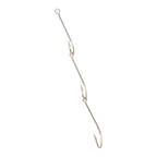 Set of 10 Carbon Steel Gang Hooks for Sea Fishing