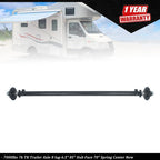 7000lbs Trailer Axle for TK (8 Lug, 6.5" Hub Face, 70" Spring Center)