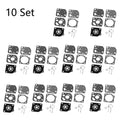 Set of 10 Carburetor Repair Kits for ECHO HC-1000, G-T1100 (ZAMA RB-21, C1U)