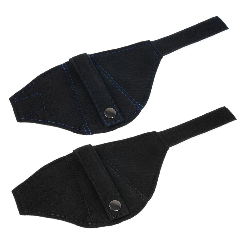 Suede Leather Bucket Seat Belt Holder for Universal Fit