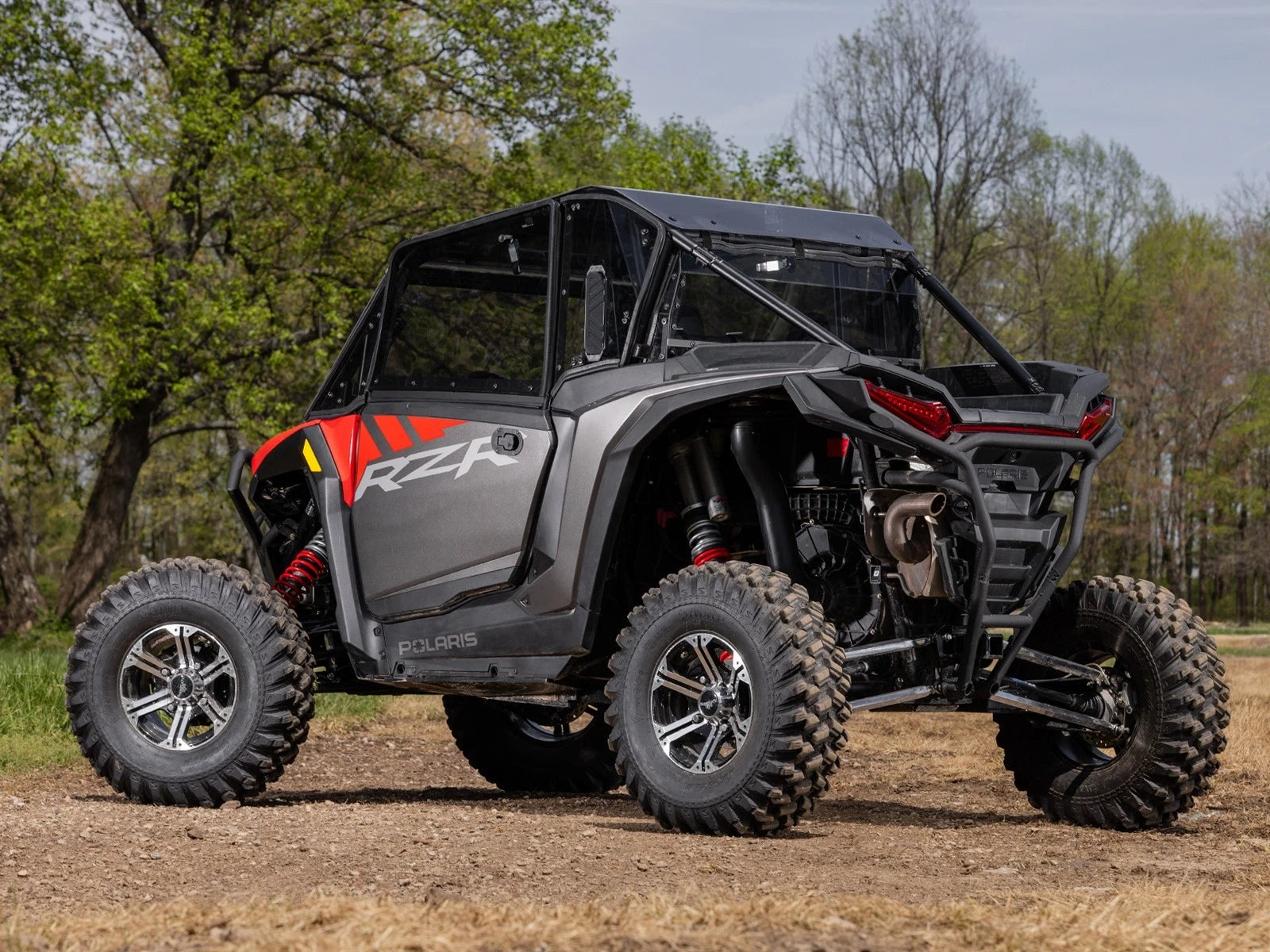 Upper Doors for Polaris RZR XP 1000 (2024+) - SuperATV Hard Cab Enclosure
