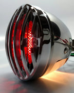 Left Driver Tail Light for 1933-1936 Ford Car Chrome Grille Bezel 12V