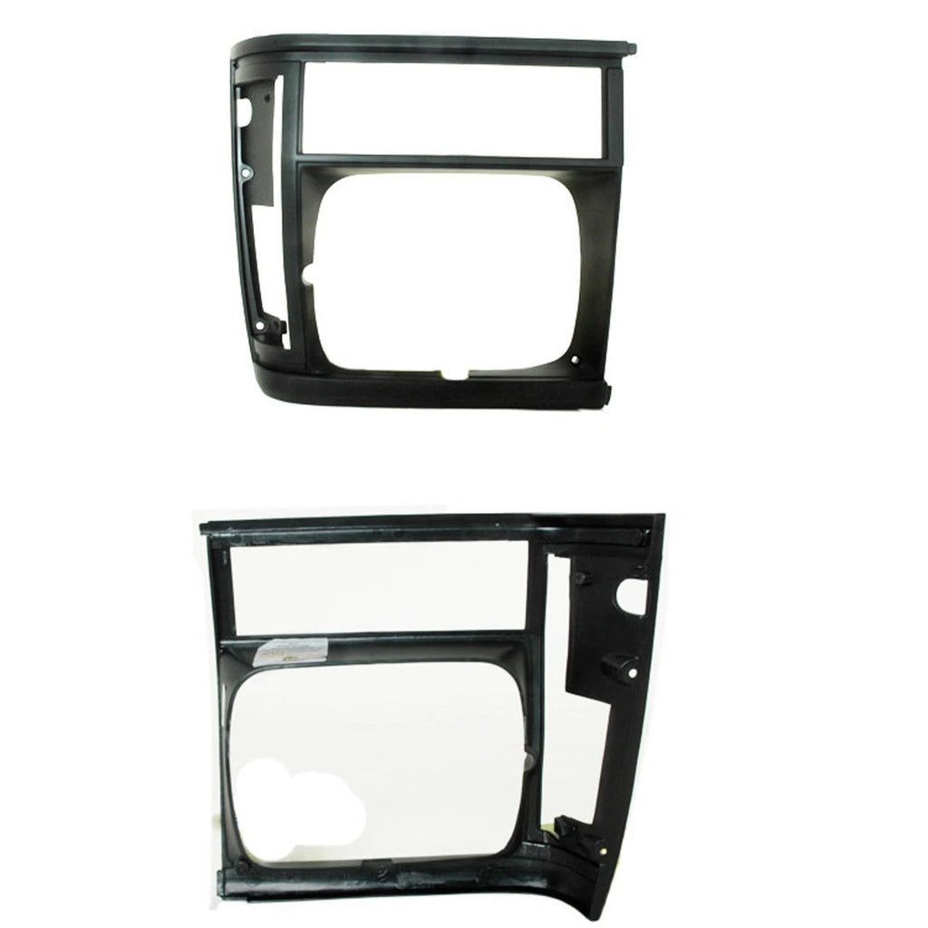 Replacement Black Ready to Paint Plastic Driver Side Head Light Door
