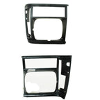 Replacement Black Ready to Paint Plastic Driver Side Head Light Door