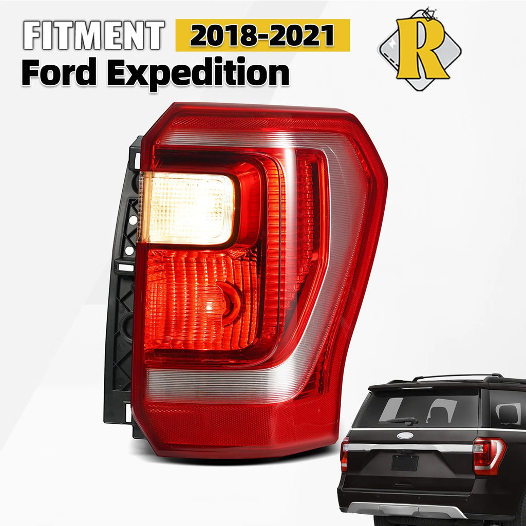 Halogen Tail Light Right Passenger RH for Ford Expedition (2018–2021)