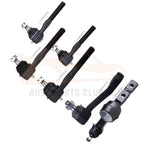 Set of 6 Front Tie Rod Links Pitman Idler Arm Kit for Ford Expedition (1997–2002)