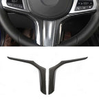 Carbon Fiber Steering Wheel Switch Trim for BMW X3 X6